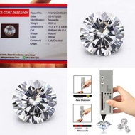 Diamond White Moissanite Vvs 1 Full Shine Up Ds Plus Memo Ngr Lab