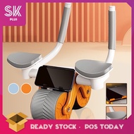 SKPLUS Elbow Support Abdominal Wheel Automatic Rebound Roller Abdominal Muscle Training Equipment