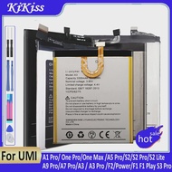 New Battery For UMI Umidigi F1 Play F2 A9 A7 A5 A3 A1 Pro Z2 Z Touch One Max One Pro Power 3 S2 Pro 