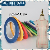 Masking Tape-Mannequin Tape-Painting Masking Tape 3mm*13m-Insulation Tape