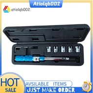 7PCS Drive Click Torque Wrench Set 2-10 NM Spoke Torque Wrench Steel Torque Wrench Set 2-10 NM with 