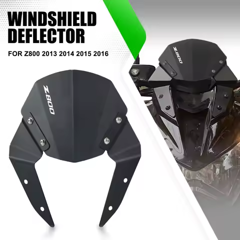 Z800 Front Windscreen Screen Windshield Fairing Deflector Guard For KAWASAKI Z800 2013 2014 2015 201