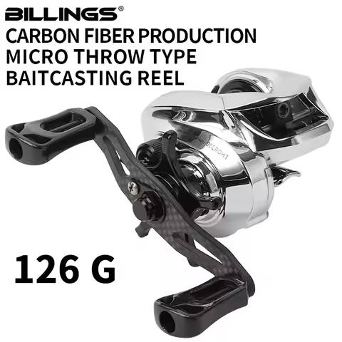 D1-High-Speed Long Cast Fishing Reel for Saltwater, Max Drag 5+1BB Baitcasting Reel TH200 AT200 SW30