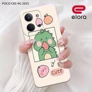 Xiaomi Case poco C85 4G 2025 - Elloraa.id - Xiaomi Casing Latestpoco C85 4G - Dino Case Motif - Cell