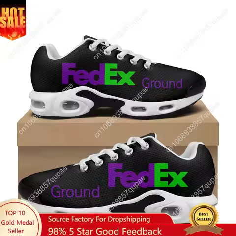 FedEx Air Cushion Sneakers Mens Womens American Express High quality Hiking Running Shoes Mountain C