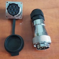 WF28 serie 7 pin connector socket, ip67, 7 pin connector 7 pin