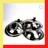 Penutup Kuali 不锈钢锅盖 Stainless Steel Wok Cover 30cm/32cm/34cm/36cm/38cm/40cm/ 42cm