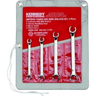 KENNEDY 5/16-11/16" PROF FLARE NUT SPANNER SET (4-PCE) KEN5821170K