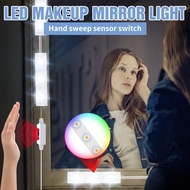 LED Makeup Lights Lady Hollywood Style Mirror Cabinet Fill Lamp Dressing Table USB 5V Dimmable Bedroom Bathroom Decoration Lighting