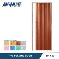 (Godziillar) 31” X 82” PVC Folding Door Toilet Door Room Divider Pintu Tandas Lipat PVC