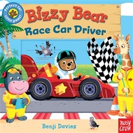 RACE CAR DRIVER/BIZZY BEAR/小熊好忙系列幼兒啟蒙操作硬頁英文童書