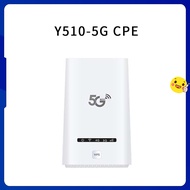 ใส่ซิม wireless router WIFI 5G เราเตอร์โมเด็มบายพาส ฮอตสปอตไม่ จำกัด CPE MOD Y510-5G CPE