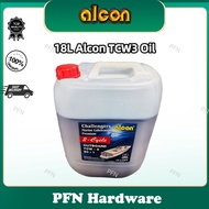 💥READY STOCK💥 Alcon TCW3 Engine Oil 18 Liters Outboard Marine Lubricants 2-Stroke  (Made in UAE)