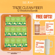 TRIZIE Clean Fiber 12-weekend Bundle (36 Sachets)