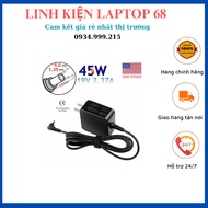 Sạc laptop asus 19v - 3.42a   19v-2.37a đầu nhỏ 65W 45W 110-220v dòng máy ASUS VivoBook Zenbook Chro