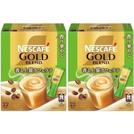 Ships from Japan.Nescafe Gold Blend Aroma Blending Cafe Latte Stick Coffee 22P x 2 boxes