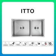 ITTO S/Steel Double Bowl Kitchen Sink (NANO)