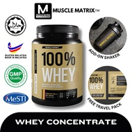 MUSCLE MATRIX 100% WHEY PROTEIN [HALAL]