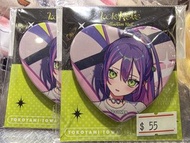 Hololive 常闇トワ 常闇永遠 Tokiyami Towa 心形襟章 hololive 虛擬主播 Vtuber 襟章  holo niji Vtuber goods 周邊 谷子 動漫 Good 