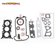 สำหรับรถยนต์ SUZUKI ALTO KEI WAGON R + 0.7 12V ชุดทั้งชุด K6A ปะเก็นเครื่องยนต์11402-78838 50272200