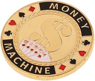 1pc Metal Banker Dealer Chip Poker Cards Casino Entertainment Accessories - G, as described