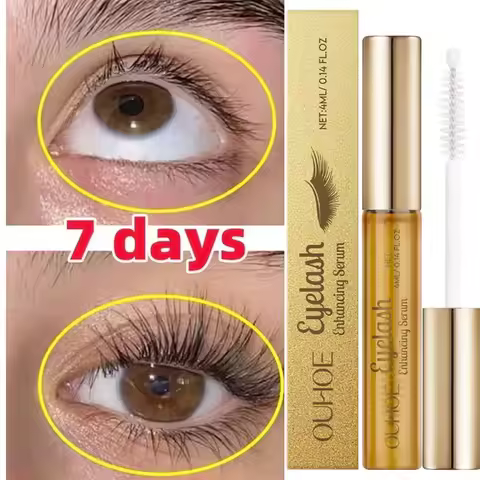 Fast Eyelash Growth Serum 7 Day Natural Eyelash Eyebrow Enhancer Longer Fuller Thicker Lashes Treatm