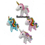 3D Unicorn foil Balloon Birthday Balloon/