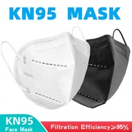 100PCS KN95 Face Mask Anti Dust Bacterial N95 Mask PM2.5 Dustproof Protective 95% Filtration KN95 Mouth Muffle Cover