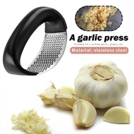Stainless Steel Manual Garlic Press Garlic Chopper And Mincer Plastic Kitchenware