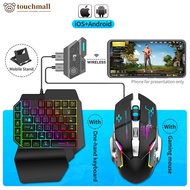 TOUCHMALL Mobile Games Controller For Gamwing Mix SE/Elite Mouse & Keyboard Converter & Combo Pack F