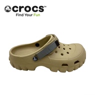 〖ใหม่เอี่ยมของแท้〗Crocs 2023 ผู้ชายกลางแจ้งระบายอากาศสบายๆไม่ลื่นชายหาดรองเท้าแตะรองเท้าแตะรองเท้าแตะกลางแจ้งเบาเบาเบากล่องเทป