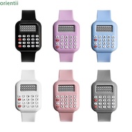 ORIENMY Electronic Digital Calculator, Multifunctional Date Display Micro Calculator Watch, Portable