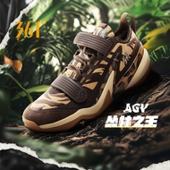 361 Degrees AG5 PRM รองเท้าบาสเก็ตบอลรองเท้ากีฬาของผู้ชายกันกระแทกดูดซับแรงกระแทกการต่อสู้ที่เกิดขึ้