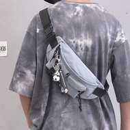 Fashion brand men's chest bag fashion personality boys' smal潮牌男士胸包时尚个性男生小挎包休闲斜挎包男ins潮腰包男单肩包519ldf.sg