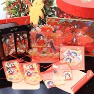 限量新春禮桶🧧 全新限定現貨  騰訊 x 奇只 魔道祖師 Q 動畫 陳情令 魏無羨 魏嬰 藍忘機 藍湛 含光君 忘羨 蛇年 乙巳 Year of the Snake 新春抱抱桶 2025 新年賀年禮盒