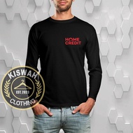 Home Credit Logo Long Sleeve T-shirt Company Clothes