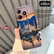 HP Softcase Realme C63 2024 Fashion Case Mosque Case Realme C63 Silicone TPU Pro Camera Casing Realm