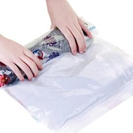 K-MART - 【8個 60x40cm】手捲式 真空衣物袋 旅行和家居 真空壓縮收納袋