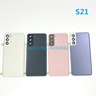 For SAMSUNG Galaxy S21 5G G990 G990F SM-G991 Back Battery Cover Rear Door Housing Panel Replacement 