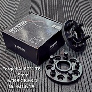 Wheel Spacer 15mm 5/108 CB:63.4 Nut:M14x1.5 - Bonoss Spacer Kit