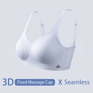 Trace less Bra Ice Silk Comfort with U-Shape Back and 3D Massage Cup Support