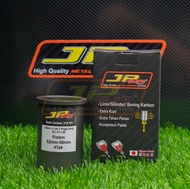 JP RACING LINER CARBON UTK PISTON 53-56 MM BAHAN SEMI CARBON 318 HV -Megavia Store