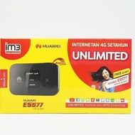 Mifi Modem Wifi Router 4G UNLOCK Huawei E5577 Free INDOSAT UNLIMITED