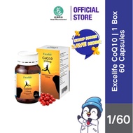 Original Imported |Excelife CoQ10 Ubidecarenone 150mg Antioxidant Support Supplement 60 Capsules