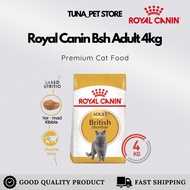 ROYAL CANIN BRITISH SHORT HAIR ADULT  4KG CAT DRY FOOD RC BSH ADULT (100% ORIGINAL)