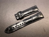 全新古董真鱷魚皮錶帶 22/18mm（For Vintage Rolex & Tudor) - VSL00523