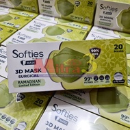 Masker SOFTIES 3D Surgical Mask 20pcs (Model KF94) - Ramadhan Edition