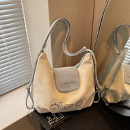 กระเป๋าสะพายไหล่ผู้หญิง Amy Rabbit 2025 กระเป๋าสะพายข้างแบบสะพายข้างแฟชั่นสไตล์เกาหลี กระเป๋าสะพายข้