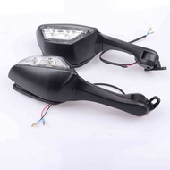 1 คู่รถจักรยานยนต์ด้านหลังกระจกมองข้าง LED เลี้ยวไฟสัญญาณสําหรับ Honda CBR650R CBR650F CBR250R CBR30