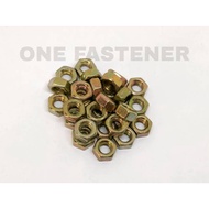 M8 YELLOW NUT Bolt 12 100 pc M8 Bolt M8 Screw Nut Screw